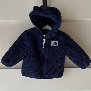 The North Face Dark Blue 3-6 month Fleece Hoodie